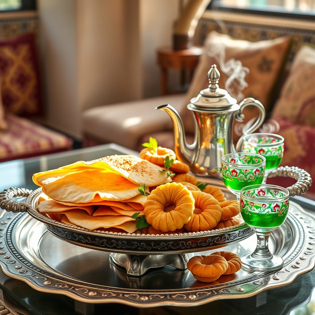 Authentic Moroccan Tea Time Snacks