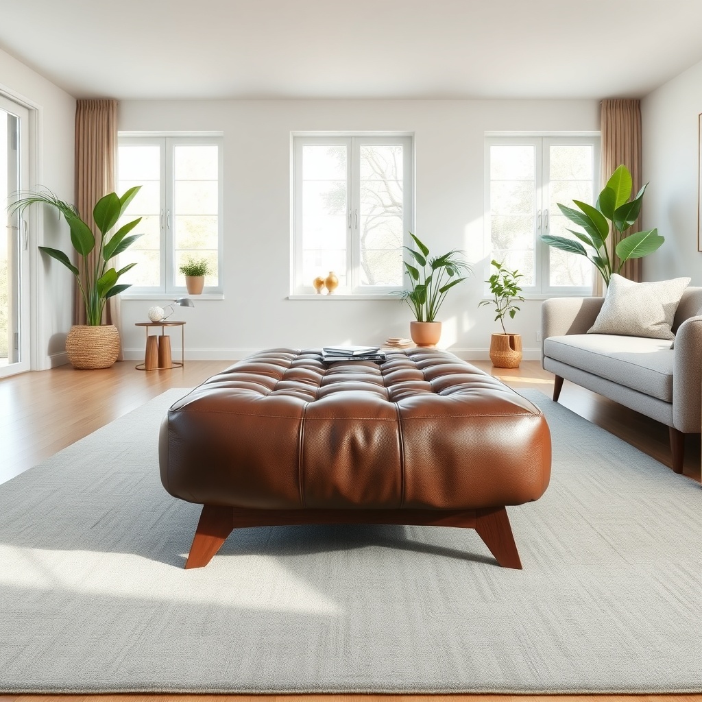 Styling Leather Poufs 2026