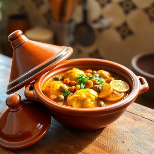 Authentic Moroccan Chicken Tagine Recipe: Step By Step