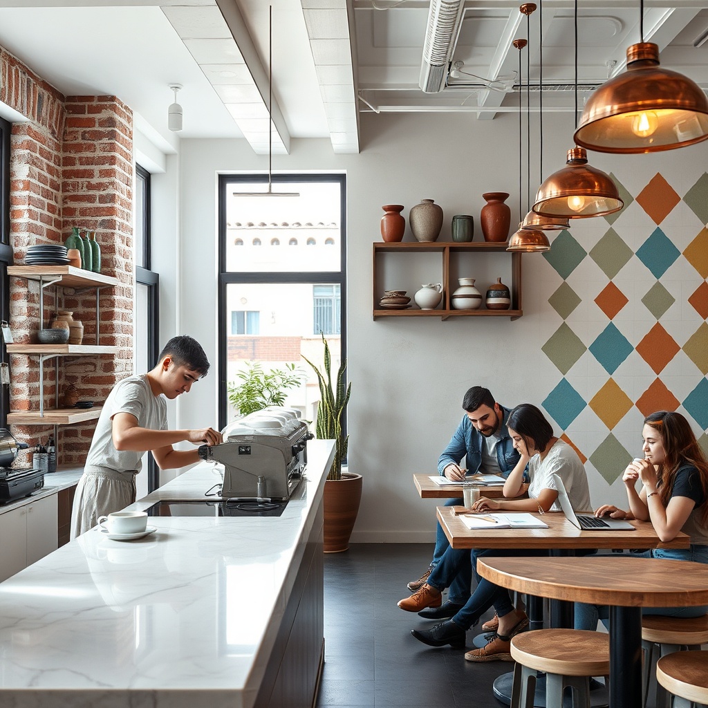A modern specialty coffee shop in Morocco showcases how Moroccan coffee culture is evolving among younger generations, merging traditional hospitality with contemporary urban café trends.