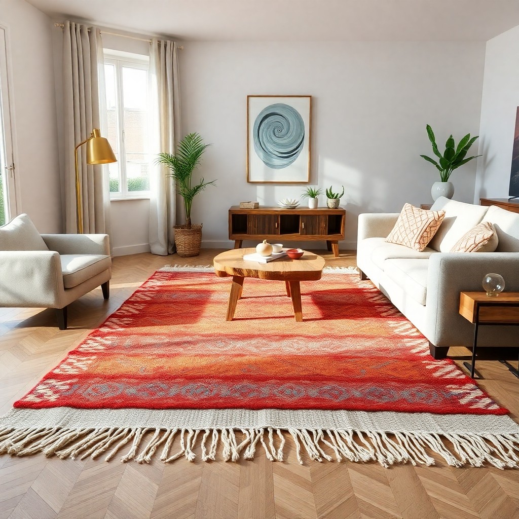 How To Style Your Living Room With Authentic Berber Rugs